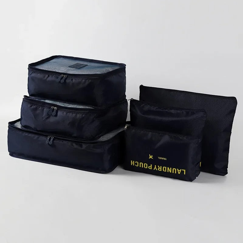 organisateur de valise laundry pouch noir