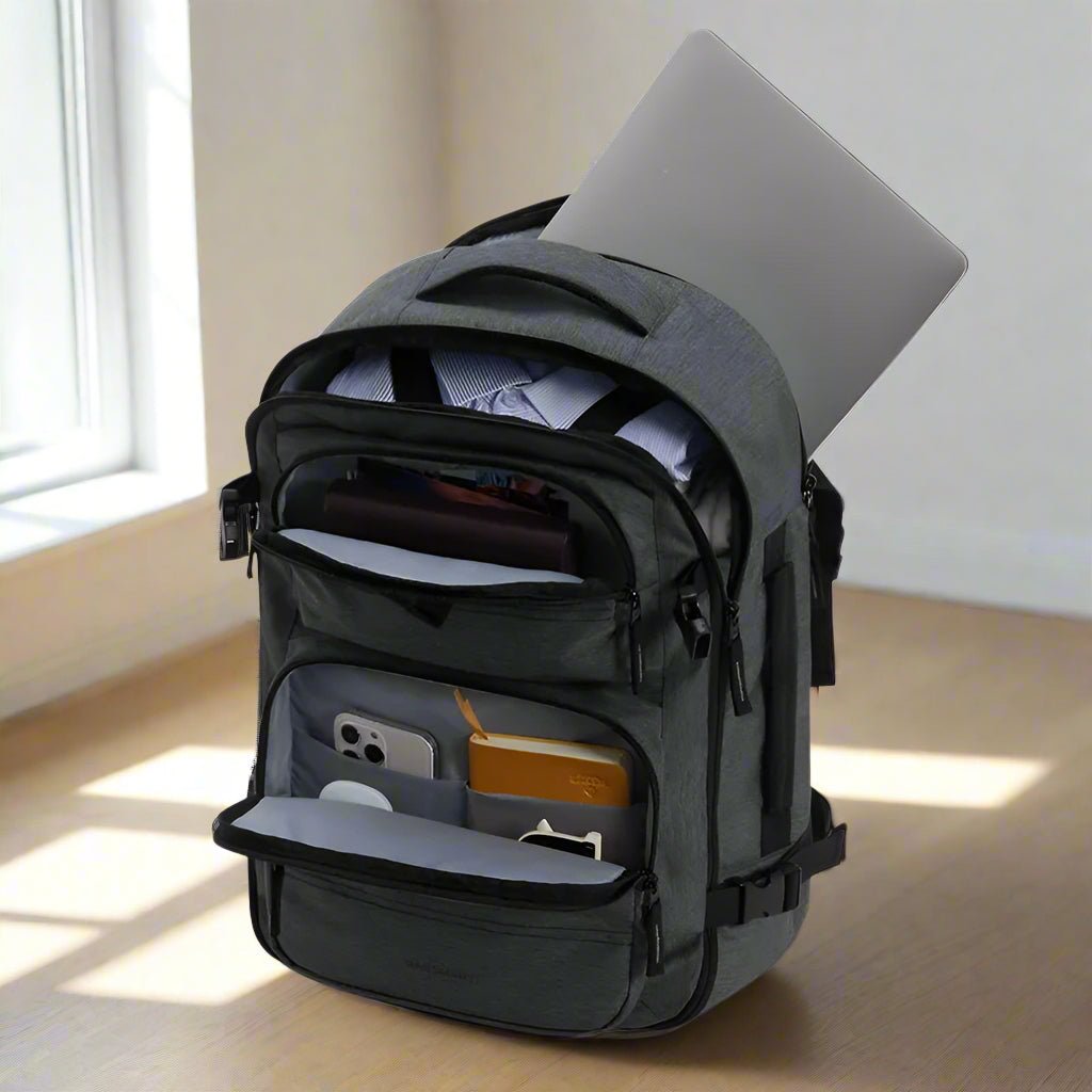 sac a dos 40l avec sac chaussures inclus avec nombreux rangement