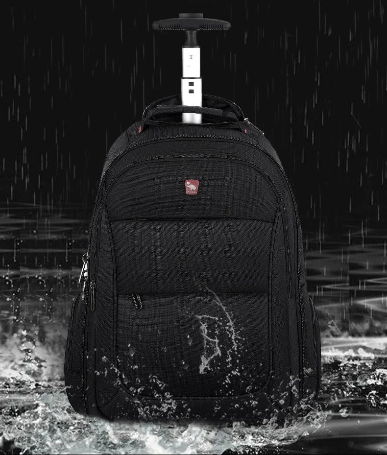 SAC A DOS A ROULETTE - TRAVEL TROLLEY - Parents explorateurs