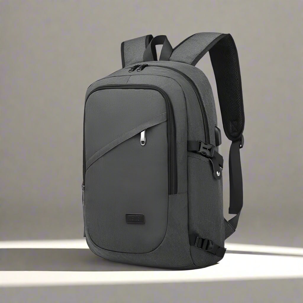 sac a dos anti vol gris
