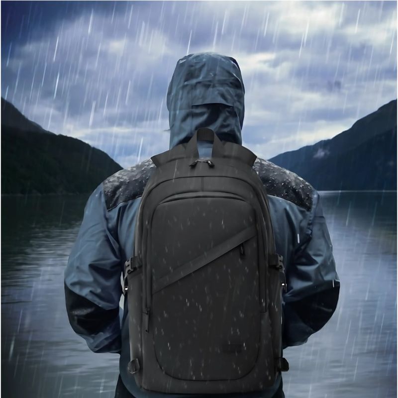 sac a dos anti vol homme sous la pluie