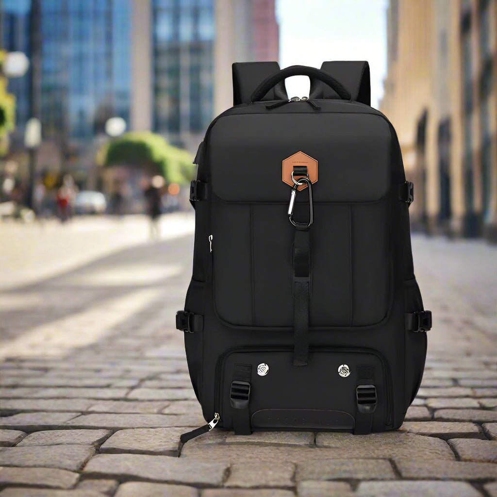 sac a dos antivol de voyage noir