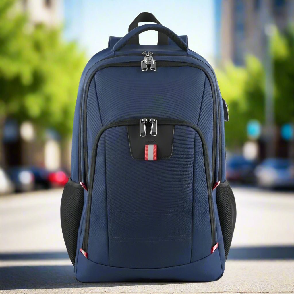 sac a dos cadenas de securite inclus bleu