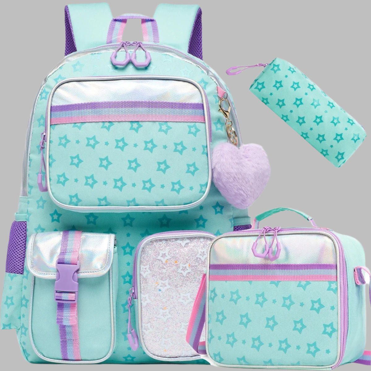 SAC A DOS FILLE - LUNCHBOX INCLUSE - Parents explorateurs