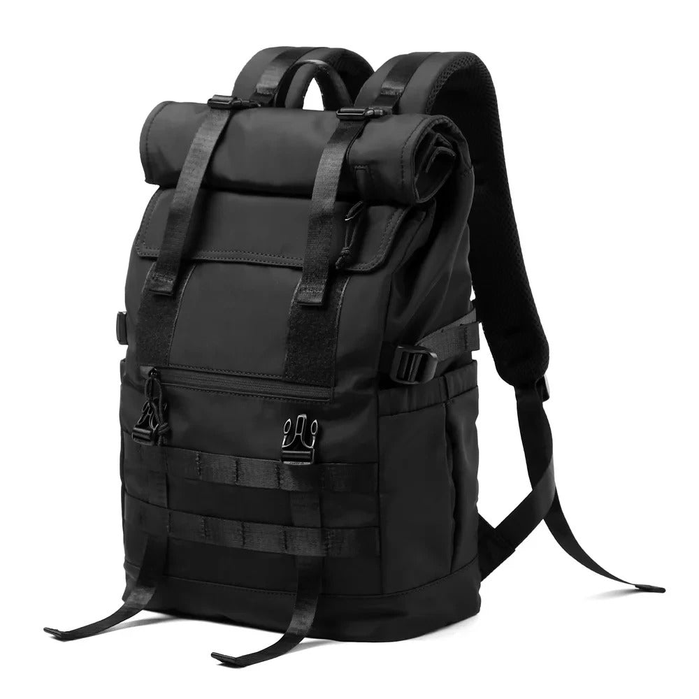sac a dos roll top noir