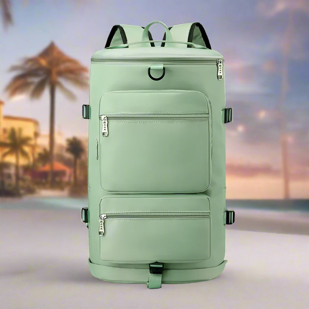 sac a dos voyage ultra polyvalent variante couleur vert