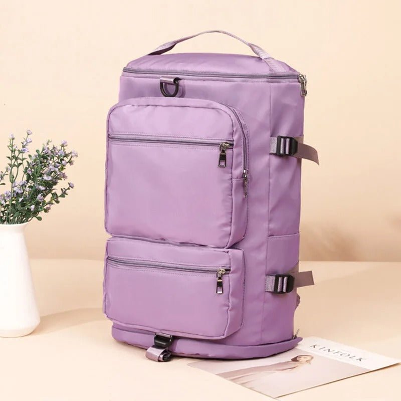 sac a dos voyage ultra polyvalent violet design