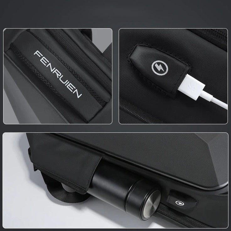 chargement USB intégré au sac antivol premium