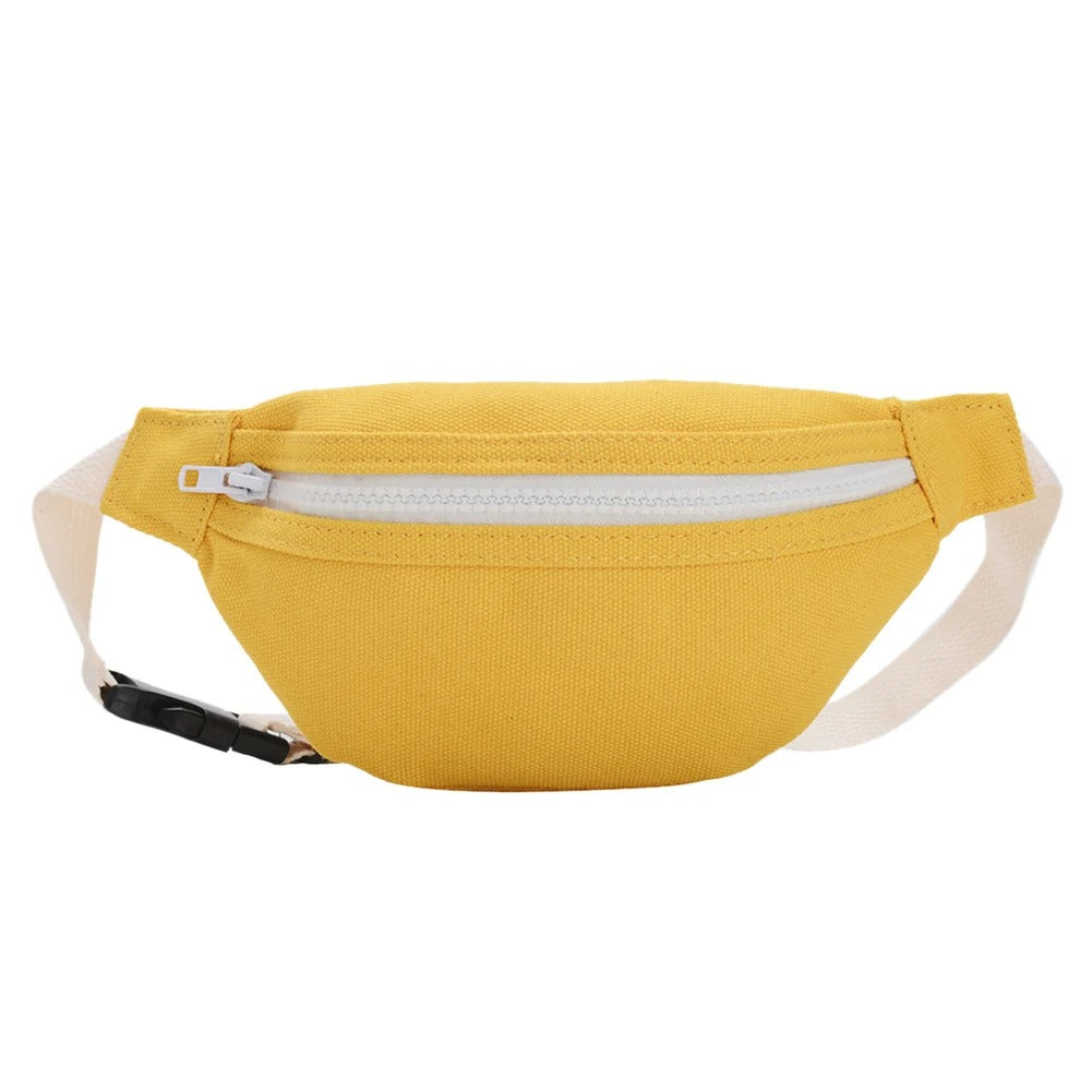 sac banane enfant jaune jaune