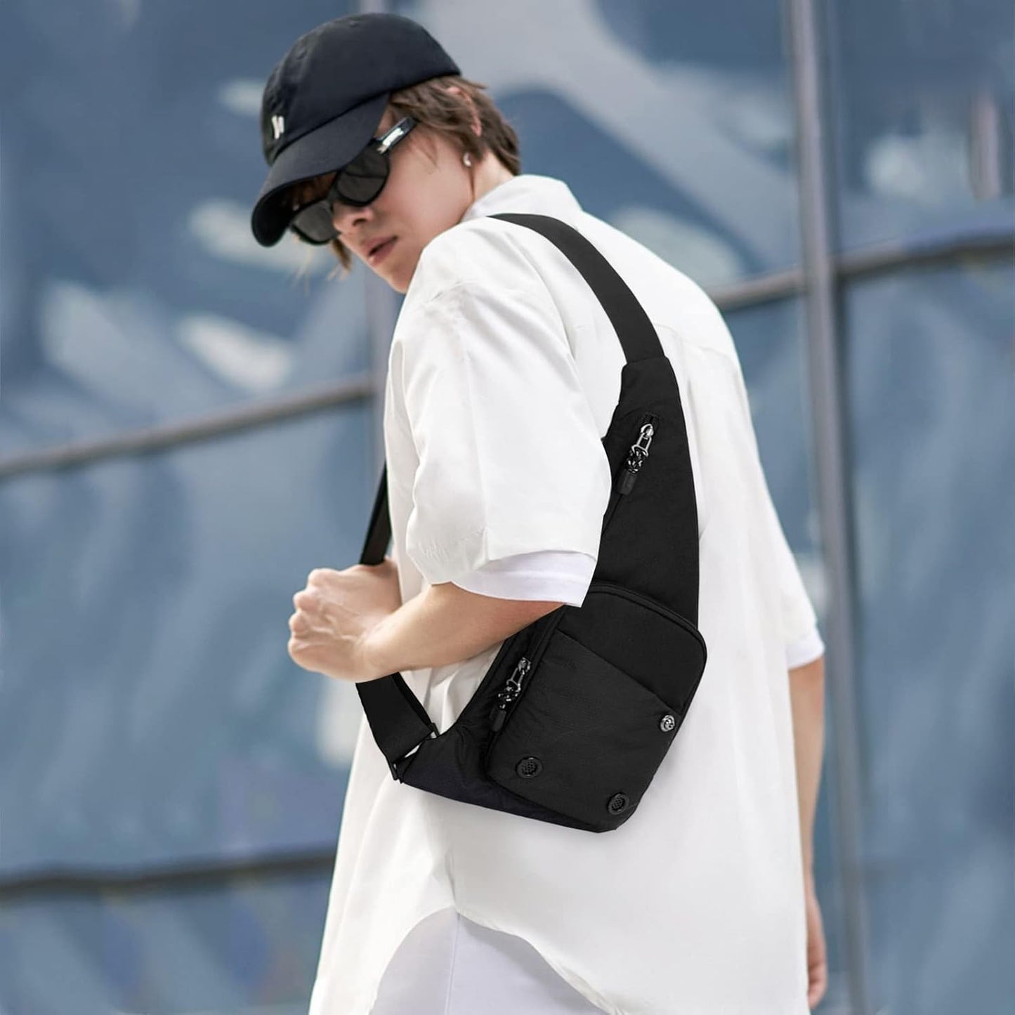 sac bandoulère homme léger mode