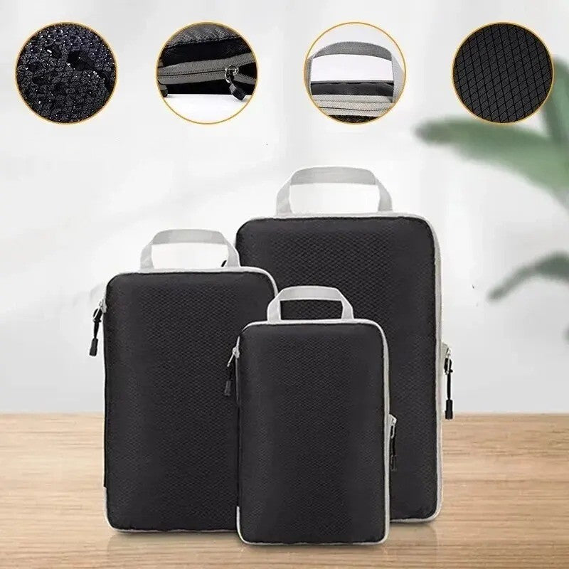 sac compression voyage waterproof avantages noir