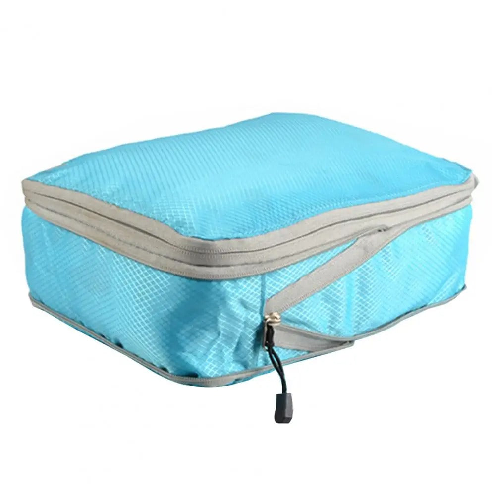 sac compression voyage waterproof bleu