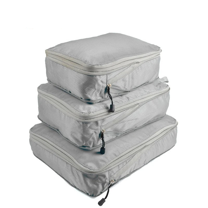 sac compression voyage waterproof pack gris
