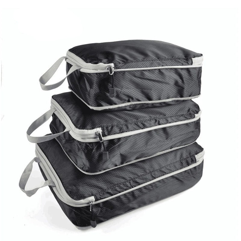 sac compression voyage waterproof pack noir