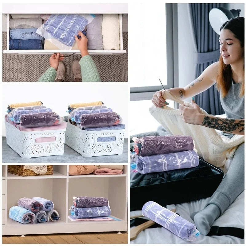 sac de compression voyage roll up armoire