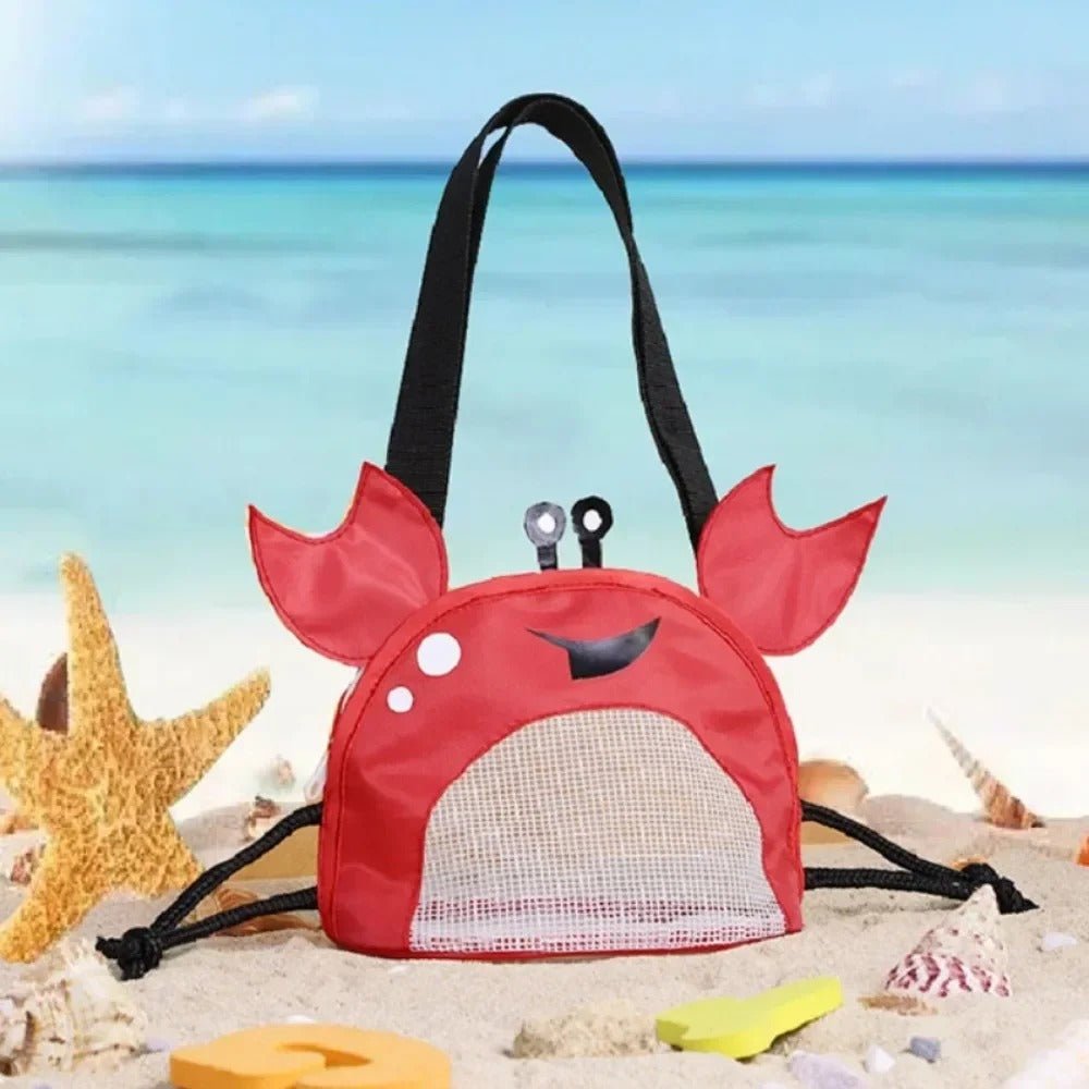 sac-de-plage-enfant-crabe-rouge
