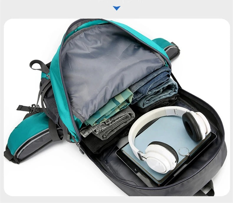 sac de randonnee polyvalent 50l compartiment principal