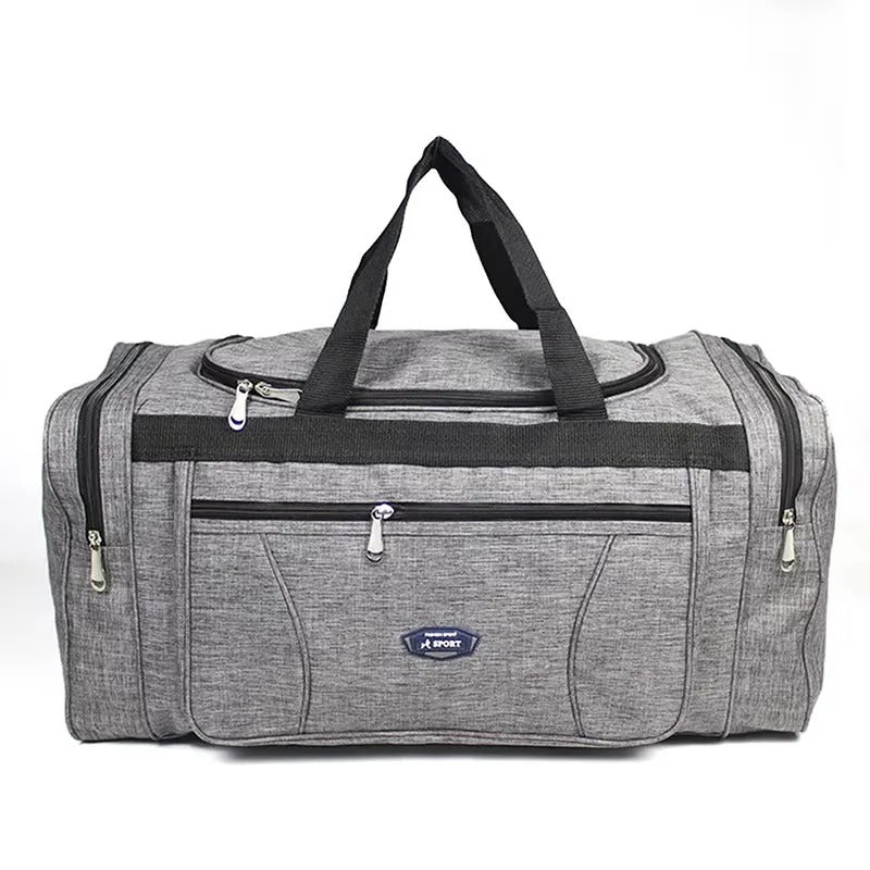 sac de voyage grand gris