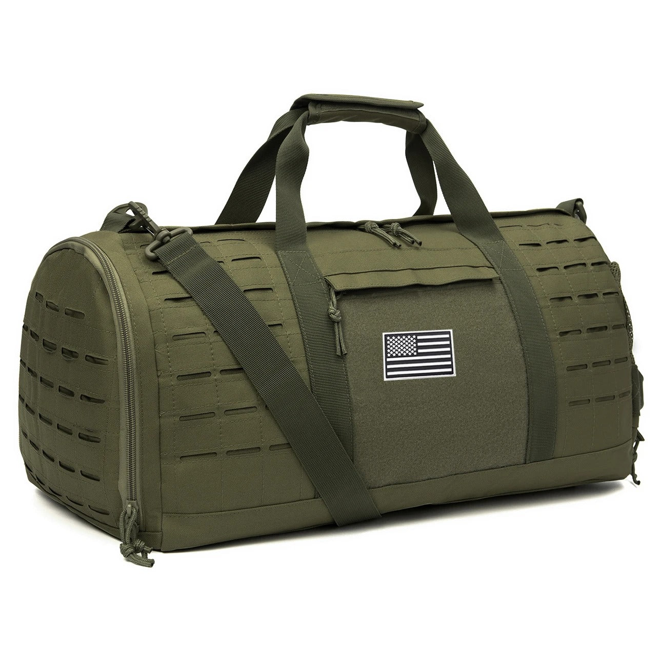 sac de voyage homme 40L militaire vert