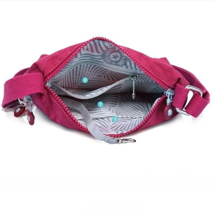 sac en besace femme léger compartiments pratiques