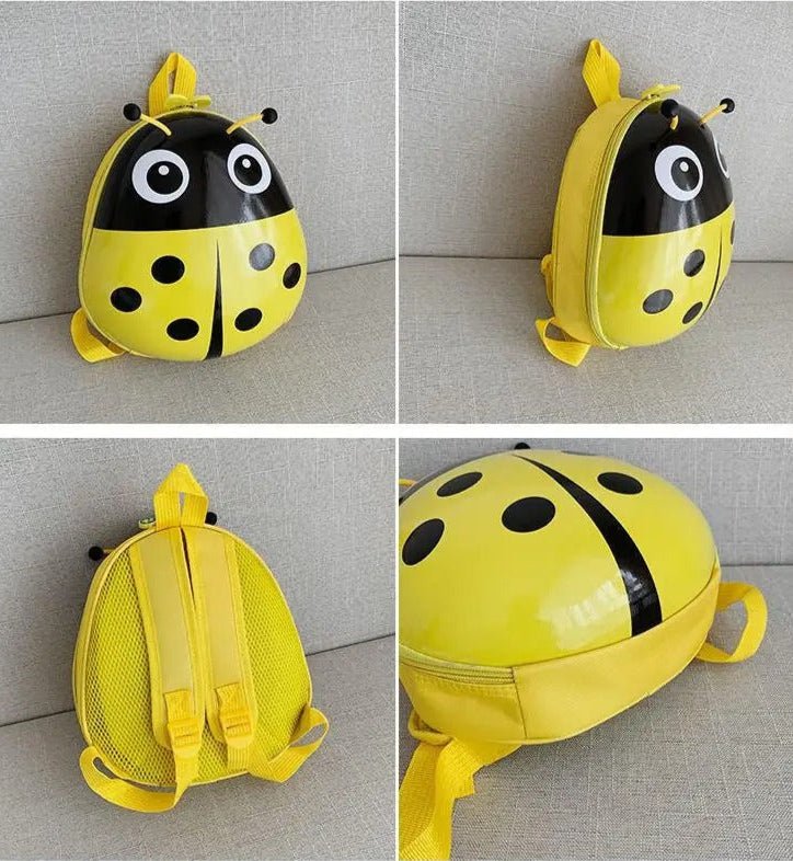 SAC ENFANT - COQUE RIGIDE COCCINELLE - Parents explorateurs