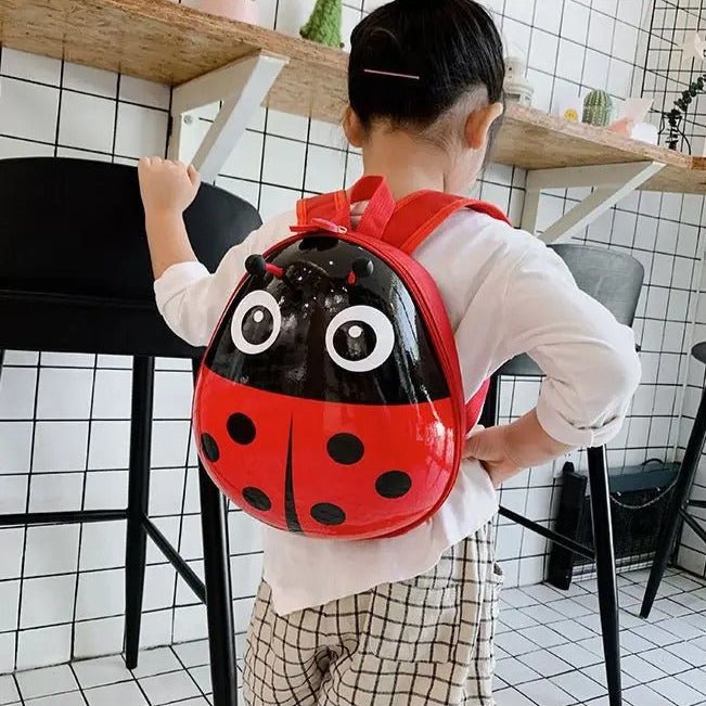 SAC ENFANT - COQUE RIGIDE COCCINELLE - Parents explorateurs