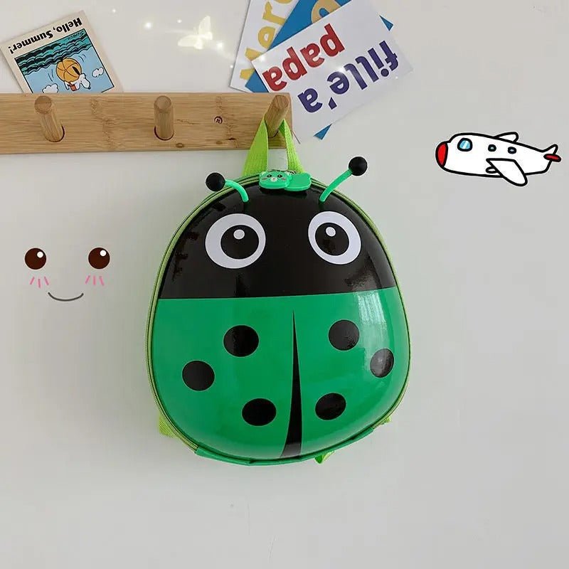 SAC ENFANT - COQUE RIGIDE COCCINELLE - Parents explorateurs