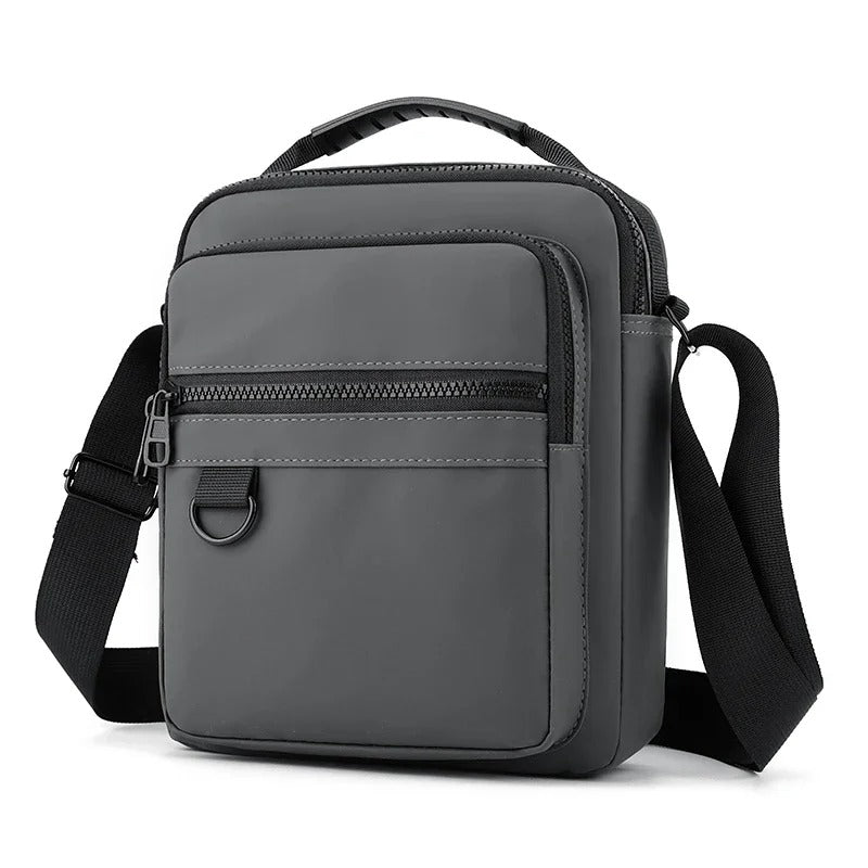 sacoche homme décontracté gris