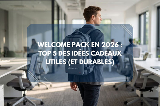 Welcome Pack en 2026 : Top 5 des idées cadeaux utiles (et durables) pour tes nouveaux salariés