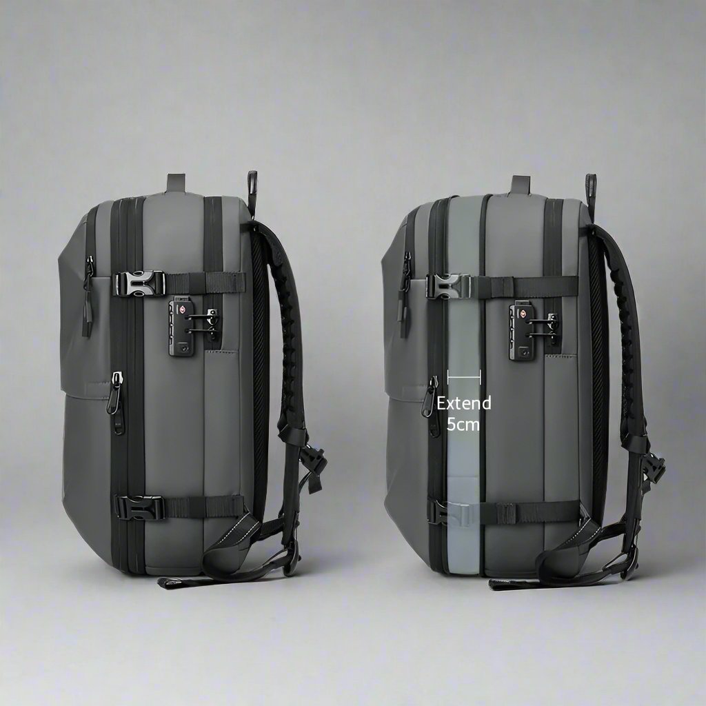 Sac-a-dos-de-voyageur-Extensible-avec-compartiment-sous-vide-extensible