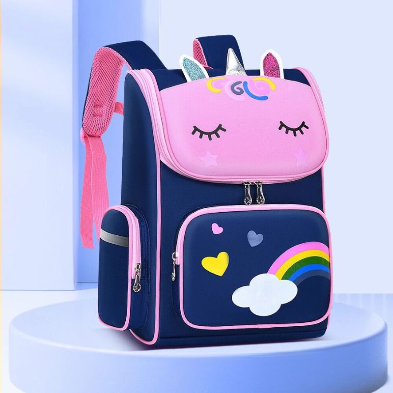 Sac-a-dos-enfant-Licorne-bleu