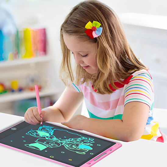 Tablette-Dessin-Enfant-LCD-12-pouces-fille