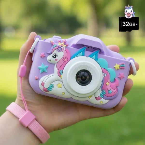 FLASHLICORNE™ - APPAREIL PHOTO HD POUR ENFANT LICORNE