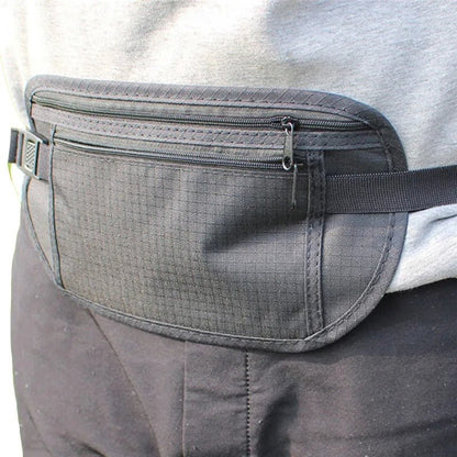banane discrete de voyage gris sur homme