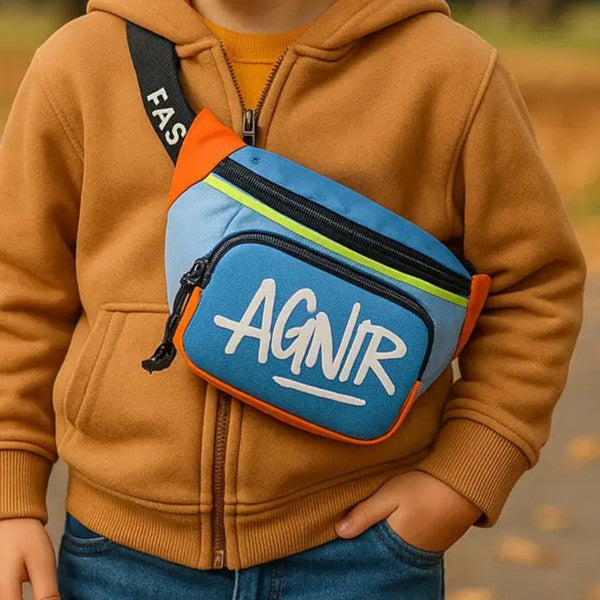 banane pour enfant garçon avec gilet brun