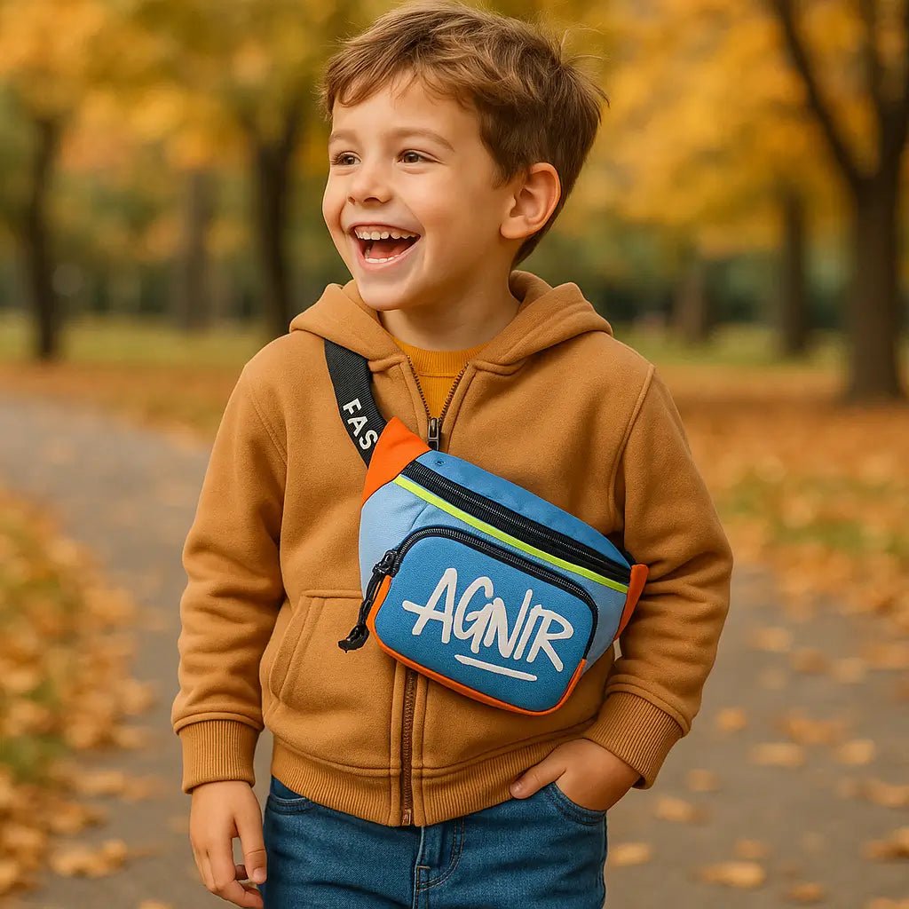 banane pour enfant garçon en foret