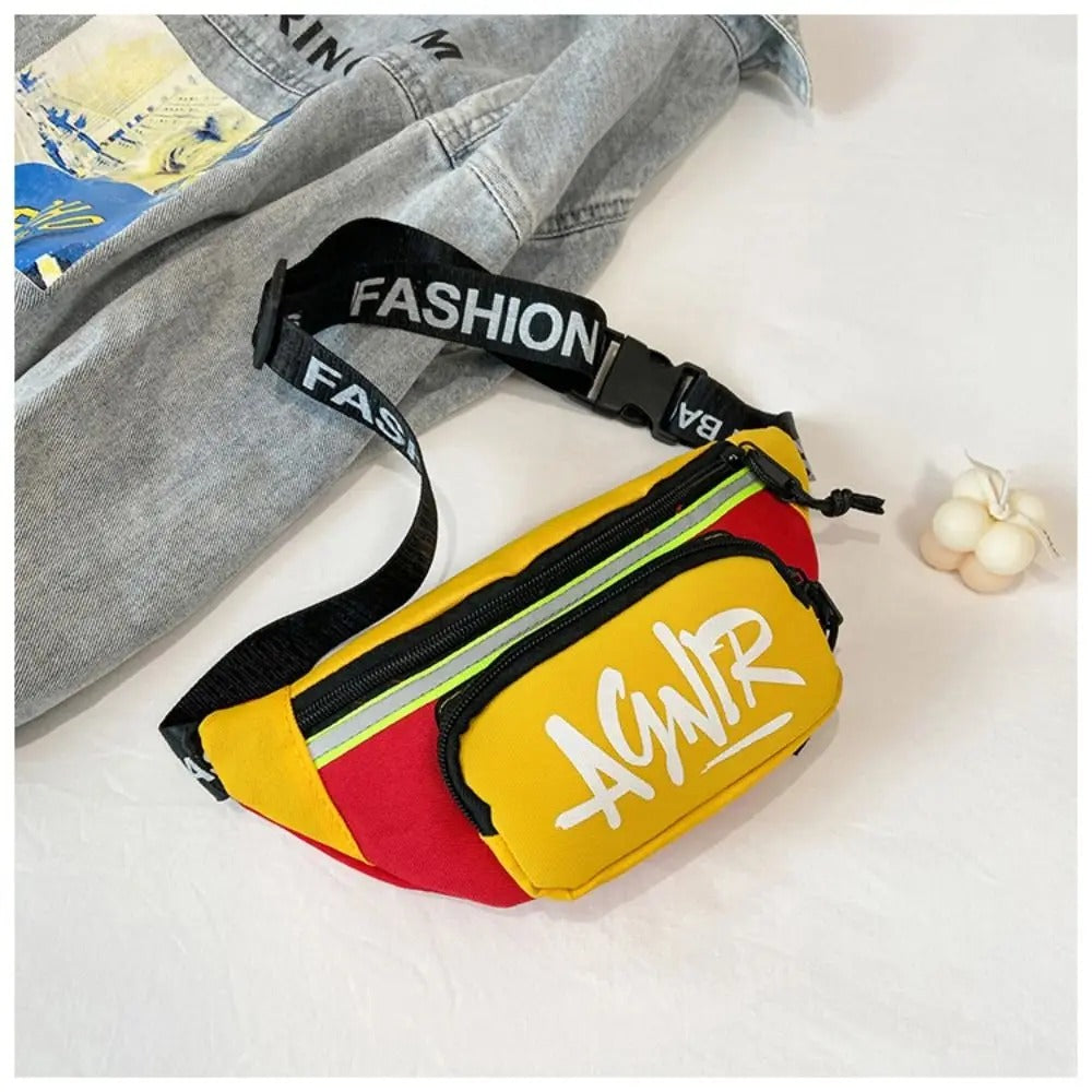 banane pour enfant jaune et rouge