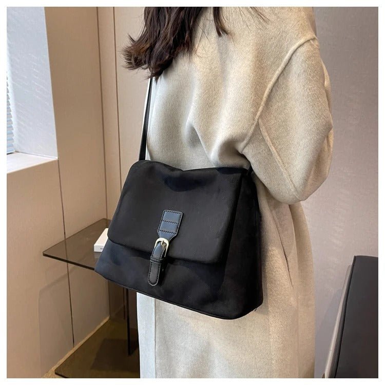 besace sac femme en velours confortable