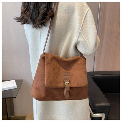 besace sac femme en velours en daim