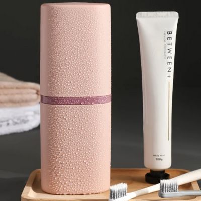 BOITE POUR BROSSE À DENT ET DENTIFRICE DE VOYAGE