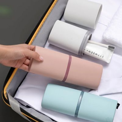 BOITE POUR BROSSE À DENT ET DENTIFRICE DE VOYAGE