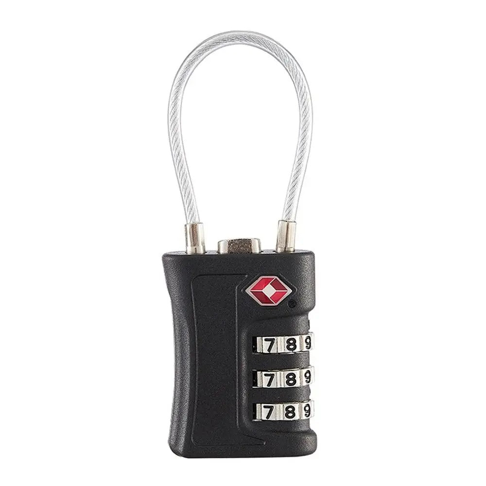 cadenas pour valise avion coloré voyage noir