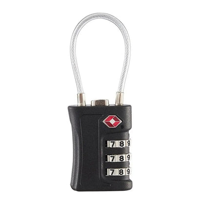 cadenas pour valise avion coloré voyage noir