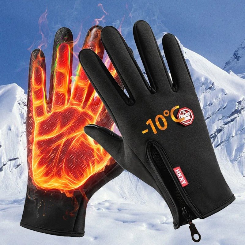 gants homme tactile noir pour l'hiver ultra chauffant
