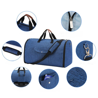 caracteristiques sac de voyage convertible costume