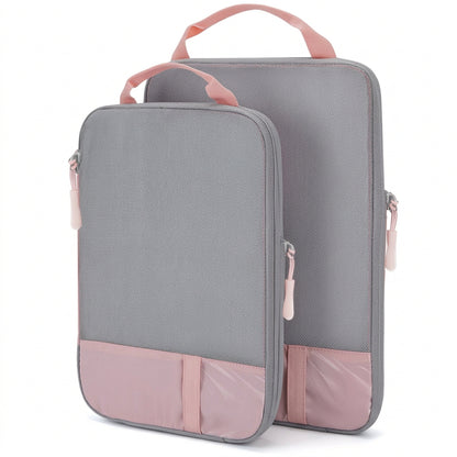 Cube de compression voyage lot de 2 rose