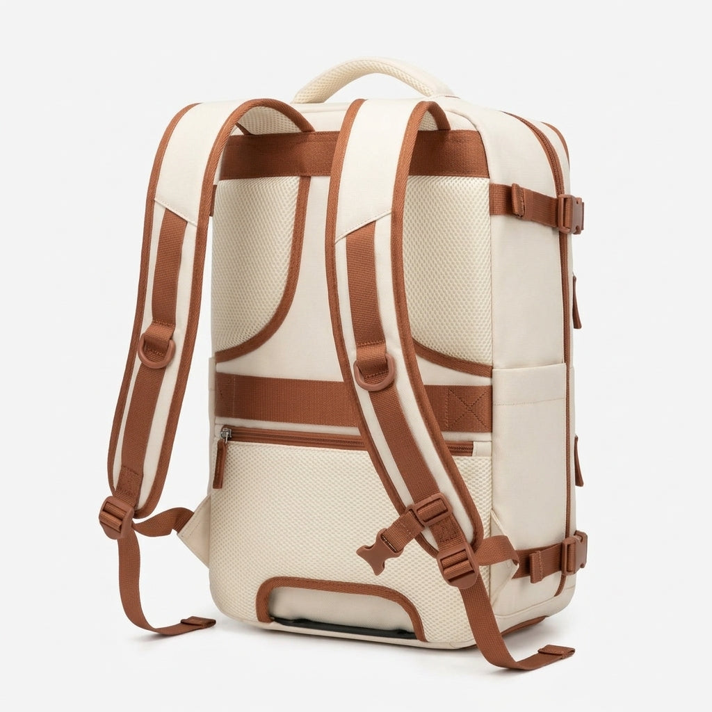 Dos et bretelles du sac à dos voyage cabine Explorer
