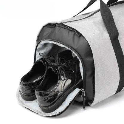 compartiment chaussures dans sac de voyage convertible pro