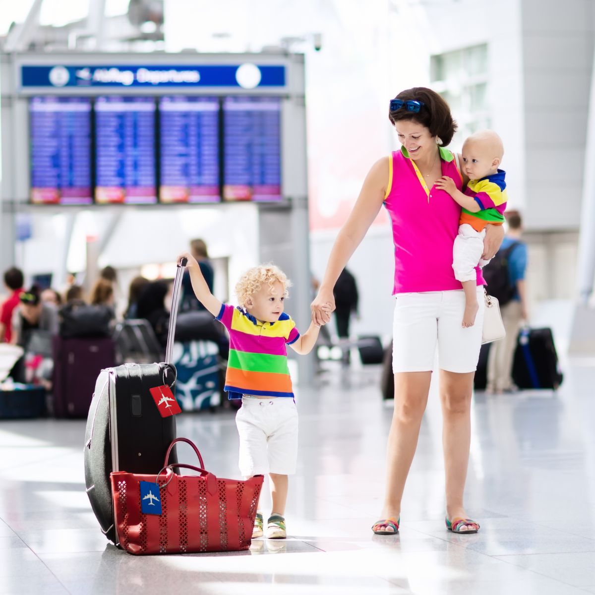 Étiquette à bagage avion aéroport