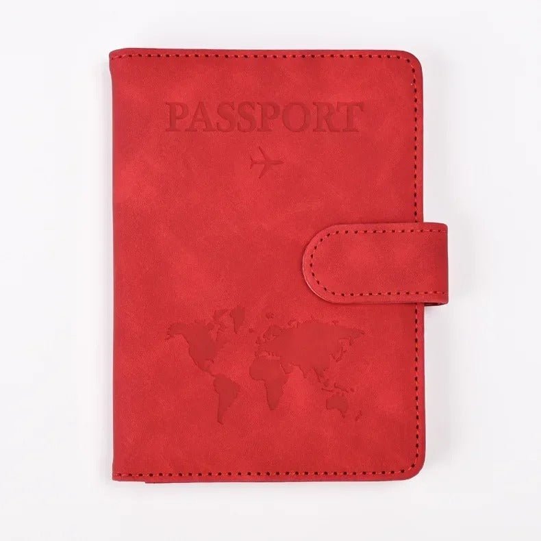 etui passeport rouge